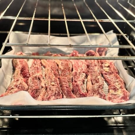 Crispy Oven-Baked Beef Flanken Ribs