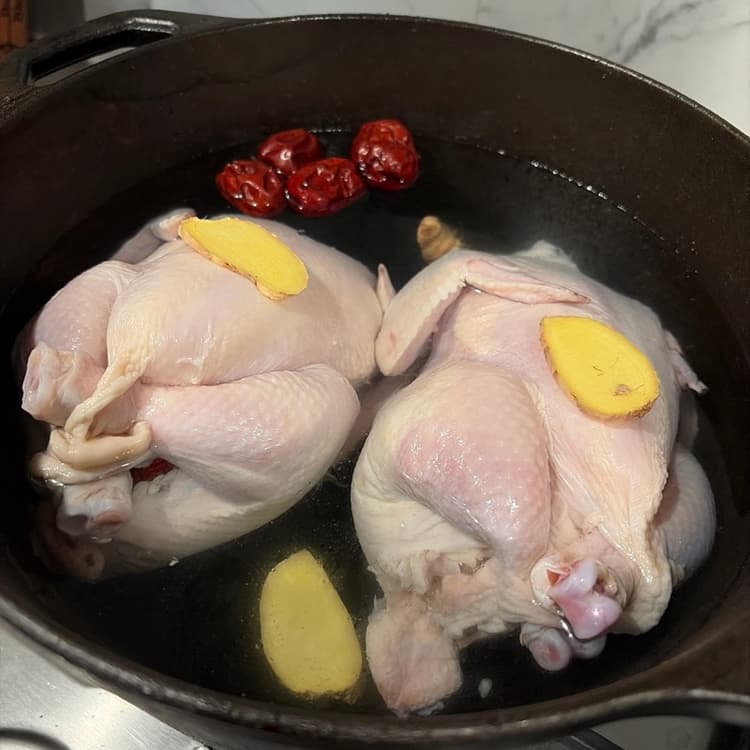 Cover Image for Homemade Samgyetang: Korean Ginseng-Style Chicken Soup