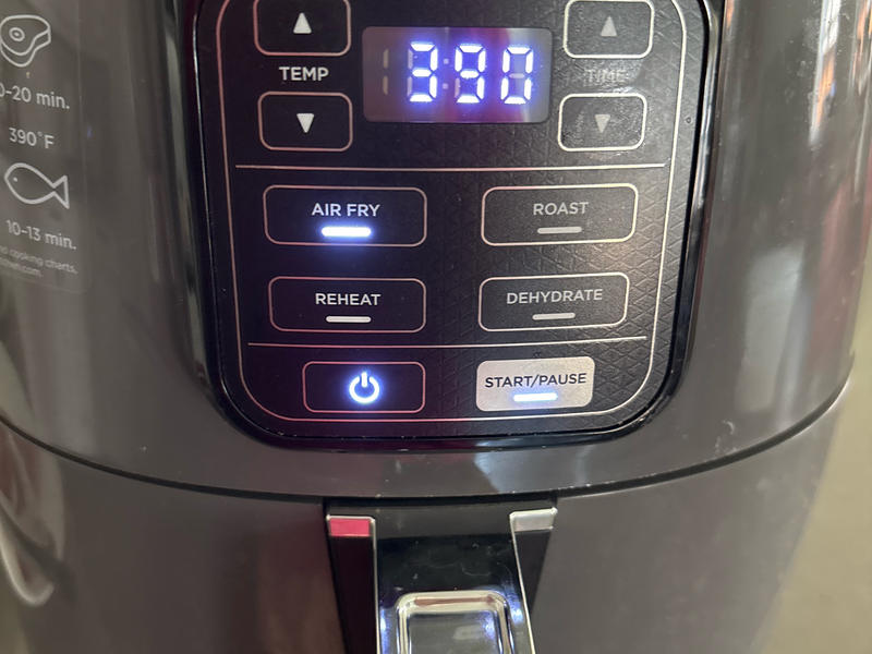 Preheating Air Fryer