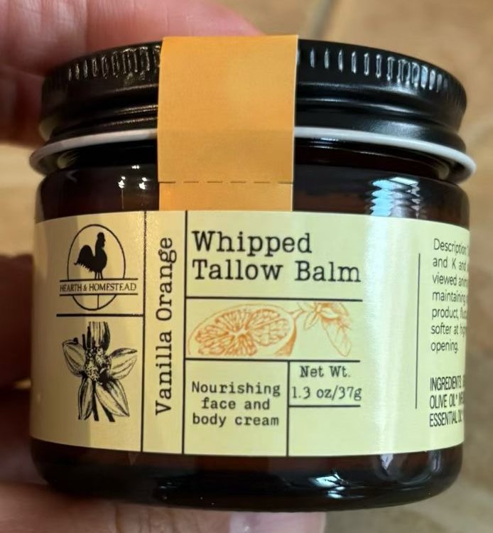 Beef tallow skincare