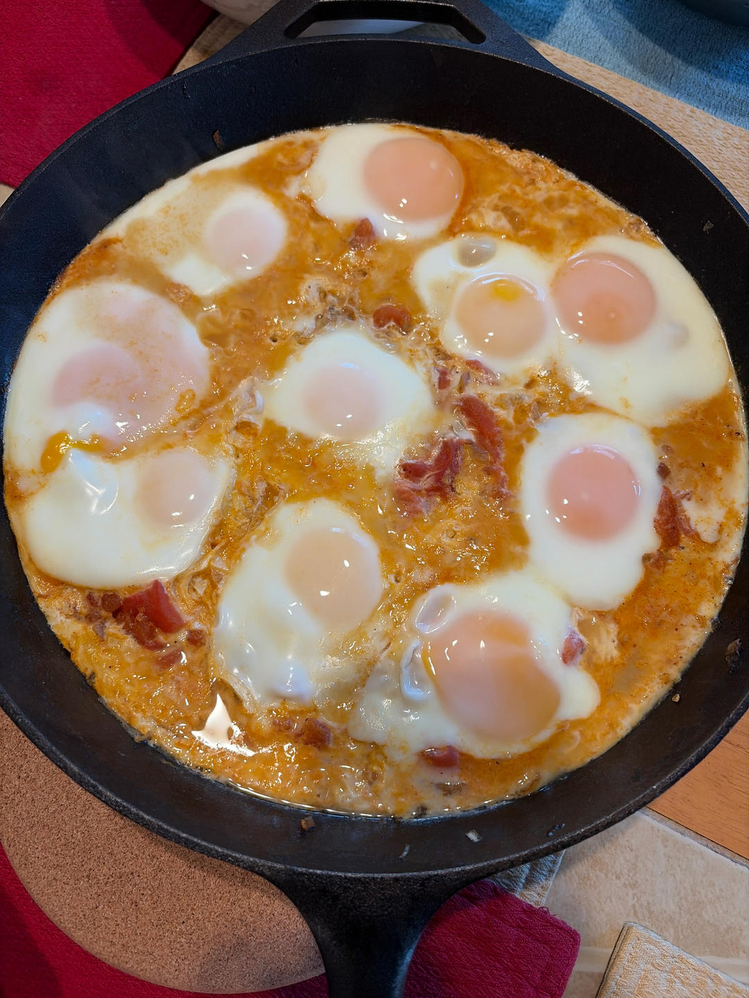 Bring the skillet to the table