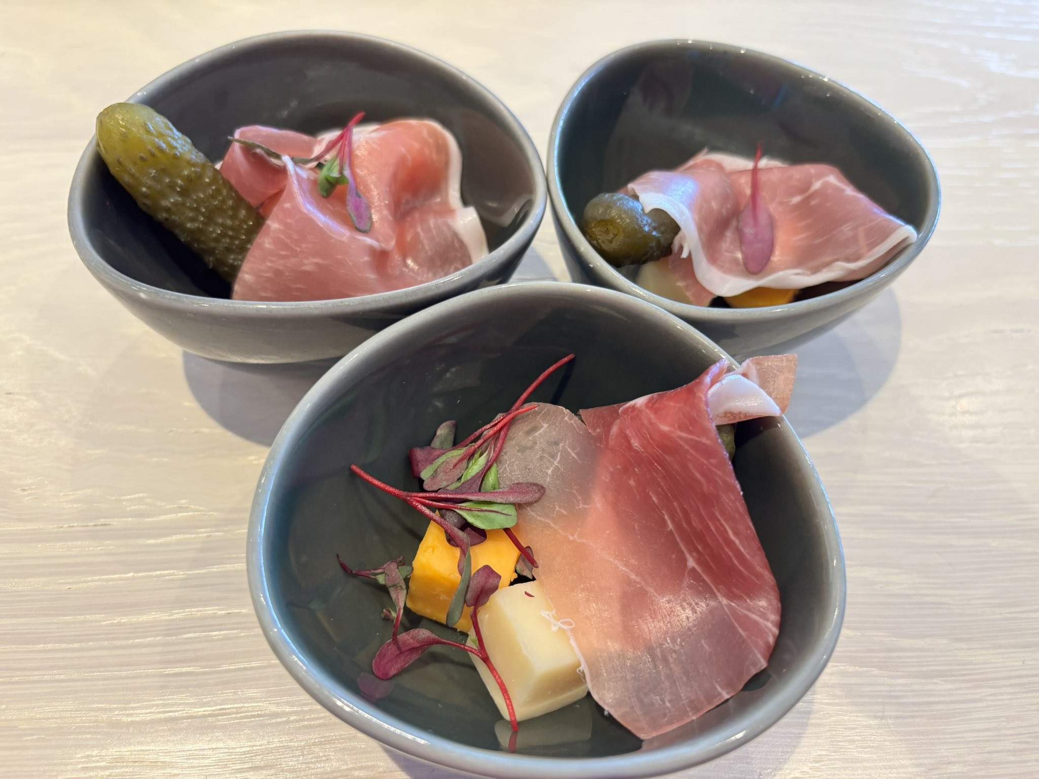 Bowls of Charcuterie