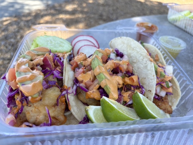 Octopus tacos