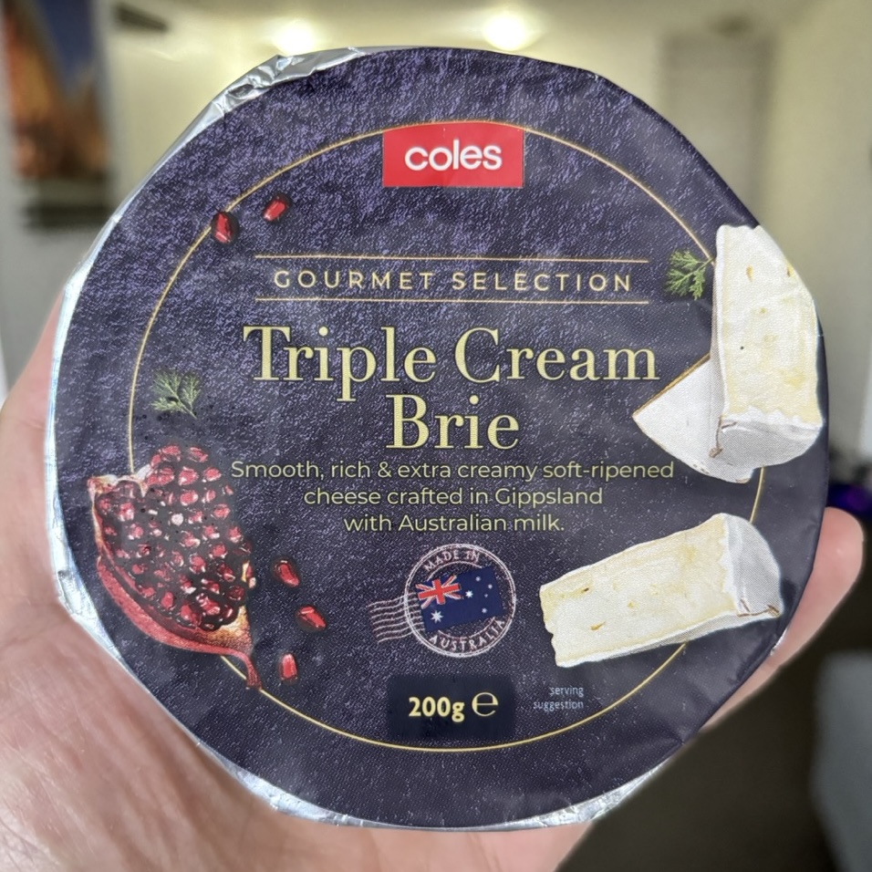 Coles brie front
