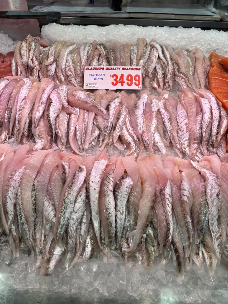 Flathead fillets