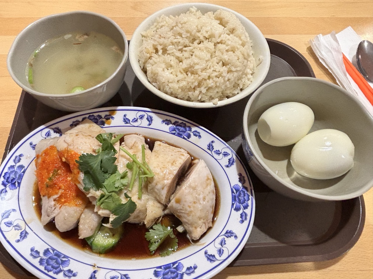 Hainanese chicken rice