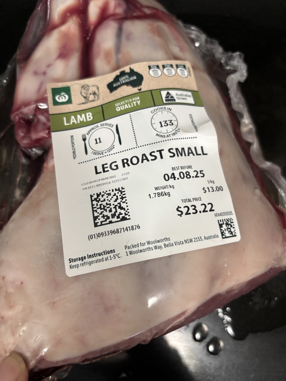 Lamb roast