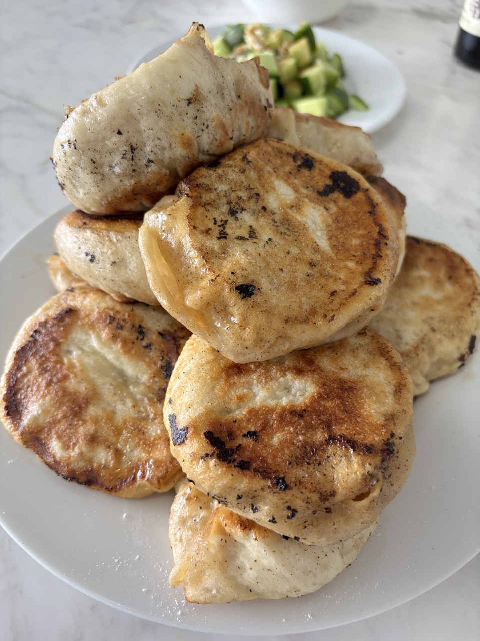 Pan-fried buns