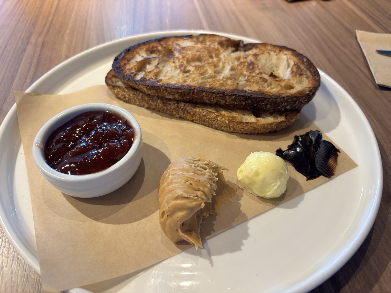 Sourdough with Vegemite