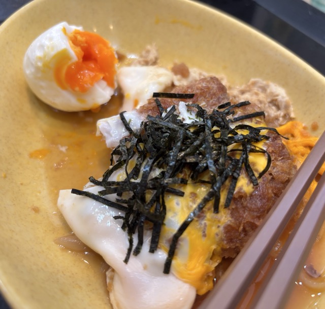 かつ煮 at Yudetaro