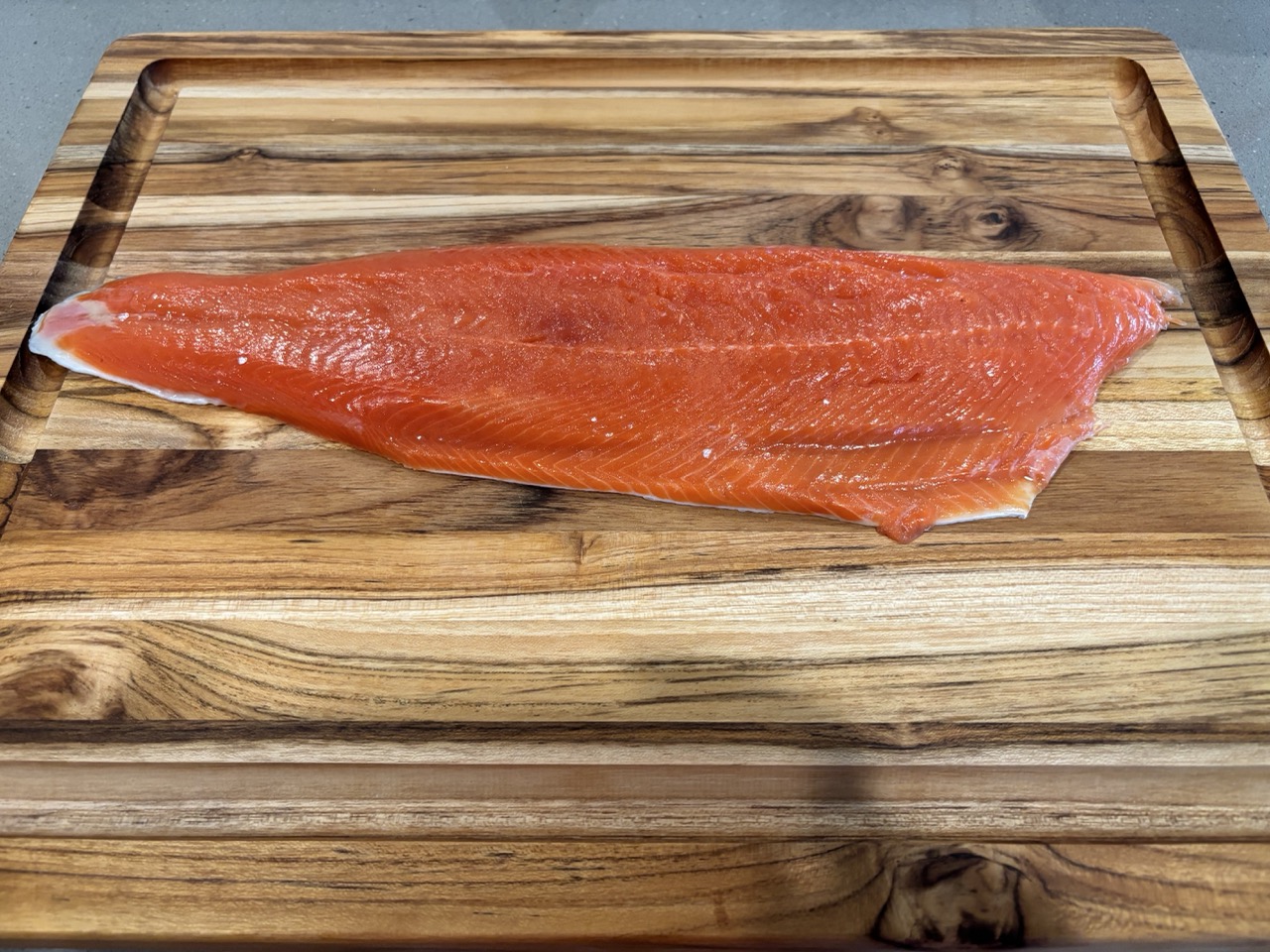 August 14 salmon prep