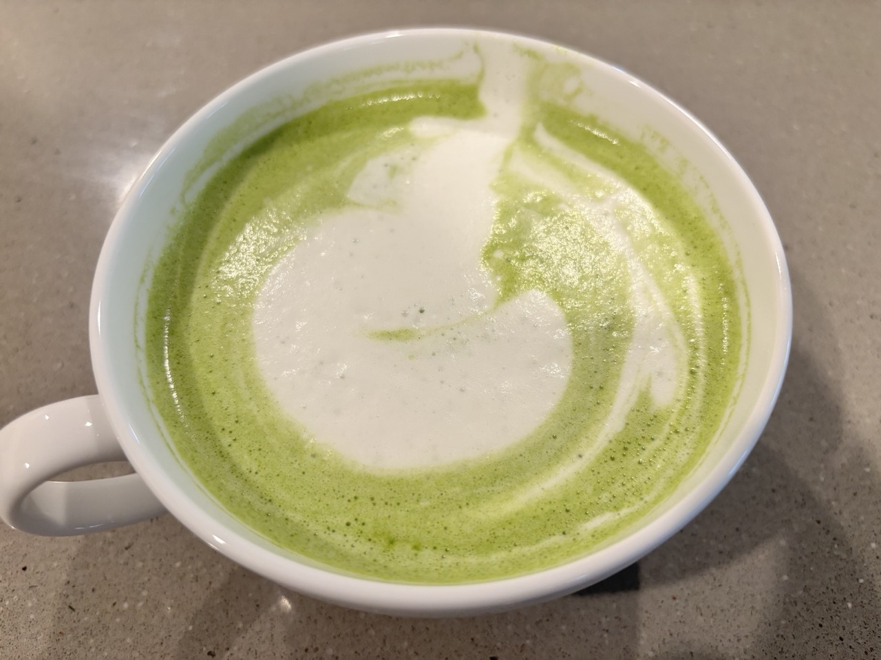 August 3 matcha latte