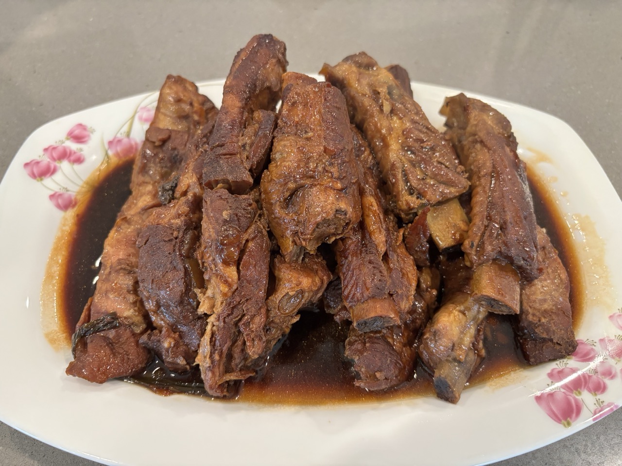 August 3 sweet and sour pork ribs